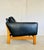 Vintage Danish Black Leather & Oak Lounge Chair by Poul M Volther for Erik Jørgensen, 1960s For Sale - Image 13 of 18