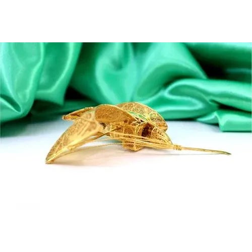 Rabelo Boat in Gilded Silver Filigree with Barrels For Sale - Image 6 of 7