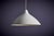 White Pendant Lamp in Aluminum by Lisa Johansson-Pape for Orno, 1960s For Sale - Image 4 of 6