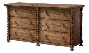 Rustic Colonial Double Dresser