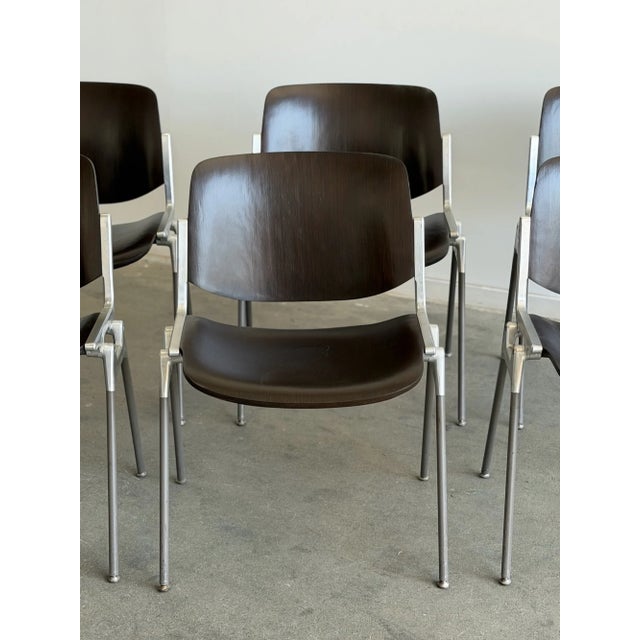 1970s Giancarlo Piretti for Castelli Chairs - Priced Per Chair For Sale - Image 12 of 18
