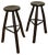 Vintage French High Stools, 1950, Set of 2 For Sale