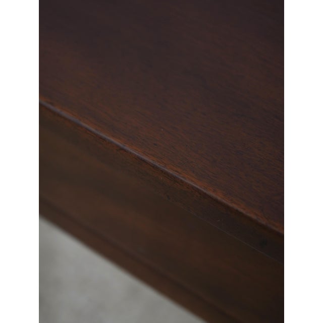 Kittinger Colonial Williamsburg Walnut 1 Drawer Table For Sale - Image 10 of 18