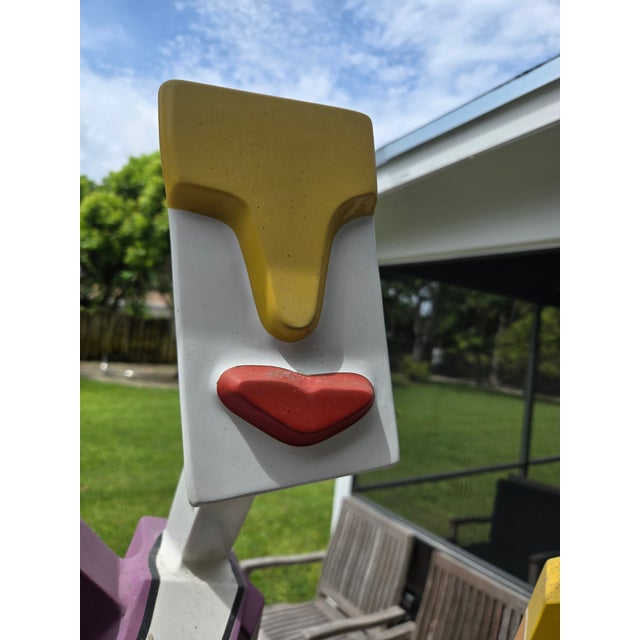 Monumental Robert Cordisco Aluminum Sculpture Figurines Unsigned For Sale - Image 10 of 11