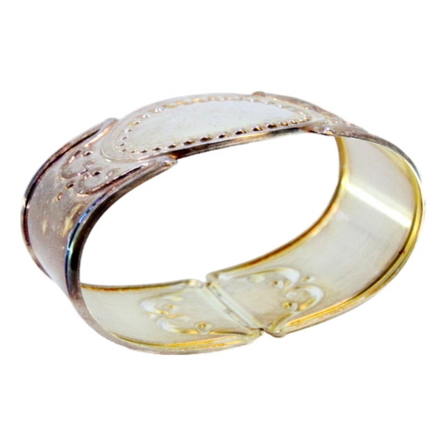 Napkin Ring with Reliefs For Sale
