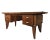 Brown Large Art Deco Desk in Varnished Walnut Sanyas and Popot, 1930s For Sale - Image 8 of 8