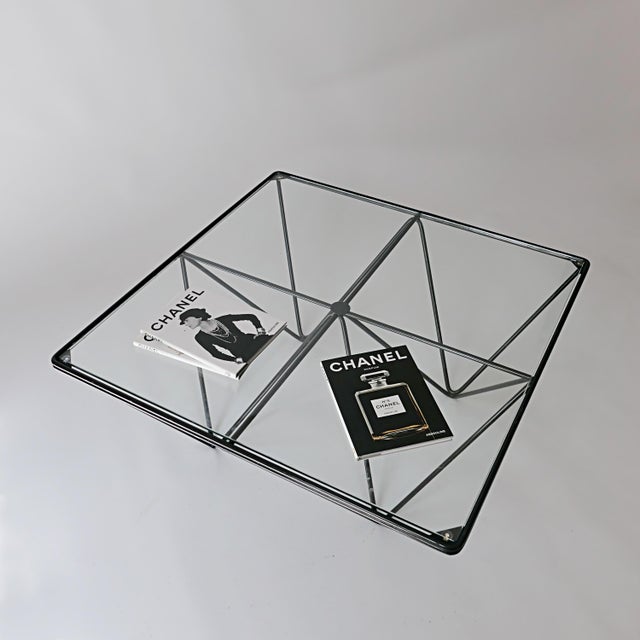Vintage Square Coffee Table by Paolo Piva, 1970s For Sale - Image 9 of 10