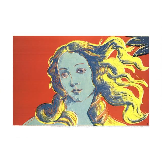 1995 Andy Warhol 'Birth of VenusRed' Offset Lithograph Chairish