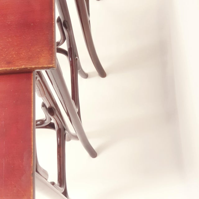 Thonet 20th Century Nesting Table from Thonet, 1904, Set of 3 For Sale - Image 4 of 12