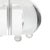 Clear crystal with polished nickel details 30h x 7w x 7d Shade Dimensions: top(9) bottom(14) side(10)
