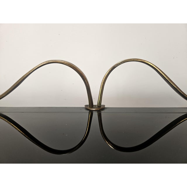 Art Deco Sideboard in Rosewood with Black Glass Top attributed to Vittorio Dassi, 1940 For Sale - Image 9 of 18