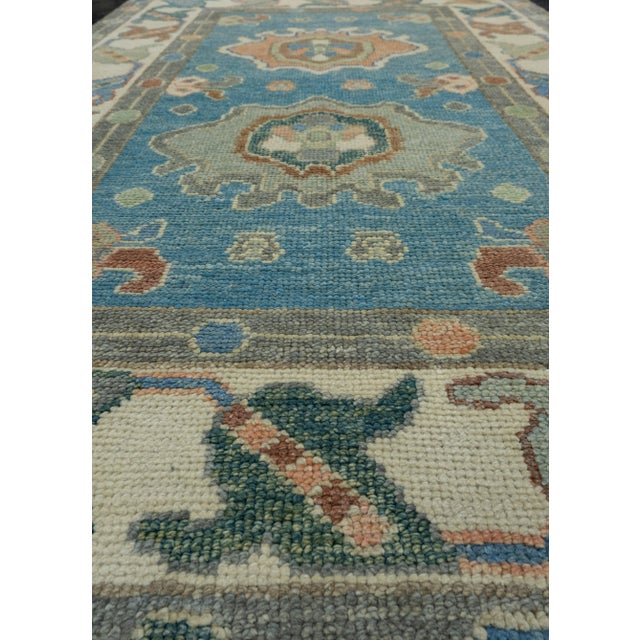 Early 21st Century Turkish Oushak Rug 3'8" x 5'10" #17445 For Sale - Image 5 of 8