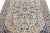 Beautiful Vintage Nain hand-knotted Wool rug with the ivory field. This Nain rug has a multicolor accents in all over...