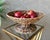 Excellent Pre-Owned Condition. Note: Faux fruit is not included. This stylish handwoven water hyacinth pedestal...