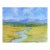 Contemporary Mountain Valley Stream Landscape Painting For Sale