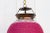 1990s Magenta Pendant Sphere Lantern For Sale - Image 5 of 9