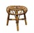 A round stool in curved rattan and bamboo from the mid-20th century, designed by Francesco Albini. Albini was among the...