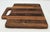 Mid-Century Modern Mid 20th Century Danish Staved Teak Wood Charcuterie & Cheese Board For Sale - Image 3 of 11