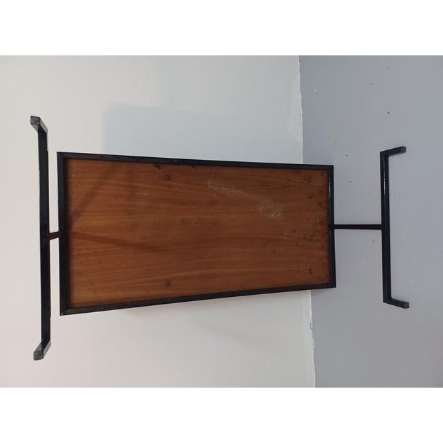 Coffee Table with Glass Top, 1950s For Sale - Image 4 of 15