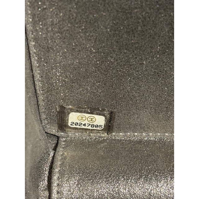 Chanel Pewter Swarovski Crossed Pistols--Limited Edition Paris-Dallas Runway For Sale - Image 10 of 12