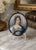 A striking and finely detailed 19th-century hand-painted portrait miniature, depicting Princess Dolgorukova, a figure...