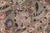 Shabby Chic 1990's Botanical Pak-Persian Green/Grey Wool Round Rug- 5'11'' X 5'11'' For Sale In New York - Image 6 of 9