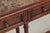 Mahogany 2 Drawer Marble Top Console Table For Sale - Image 10 of 17