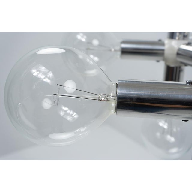 Mid-Century Modern Atomic Ceiling Lamp by Haussmann for Swisslamps International, 1960s For Sale - Image 3 of 13