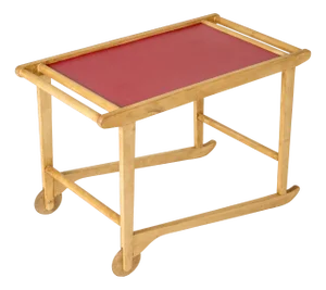 Vintage Tea Trolley by Ilmari Tapiovaara, 1940s