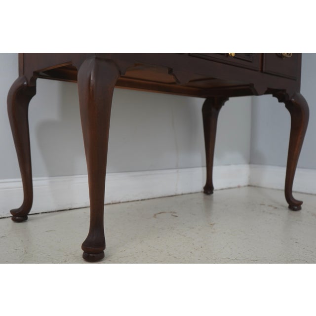 Drexel Heritage 18th C. Mahogany Highboy For Sale - Image 9 of 18