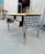 Black 1960s Harlequin Black and White Desk Table For Sale - Image 8 of 8