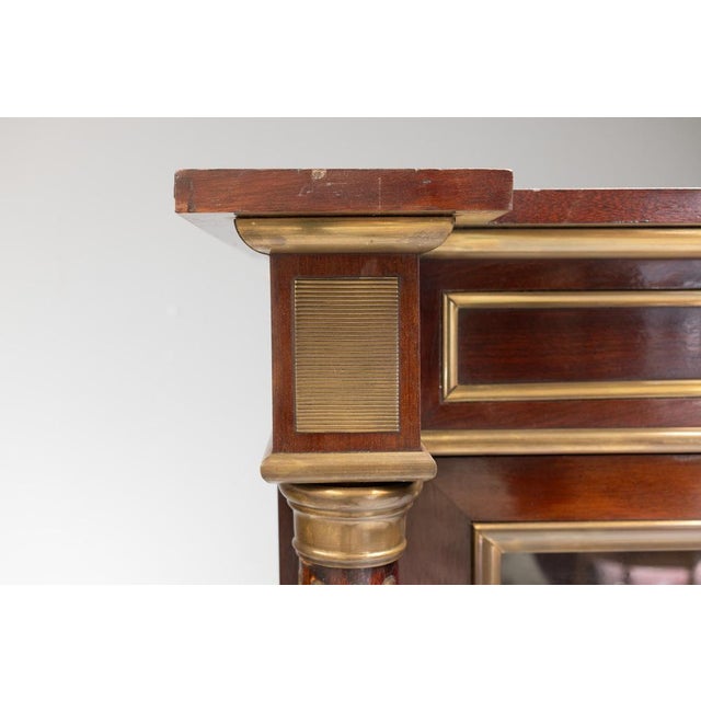 Empire Mahogany Bookcase, 1890s For Sale - Image 6 of 12