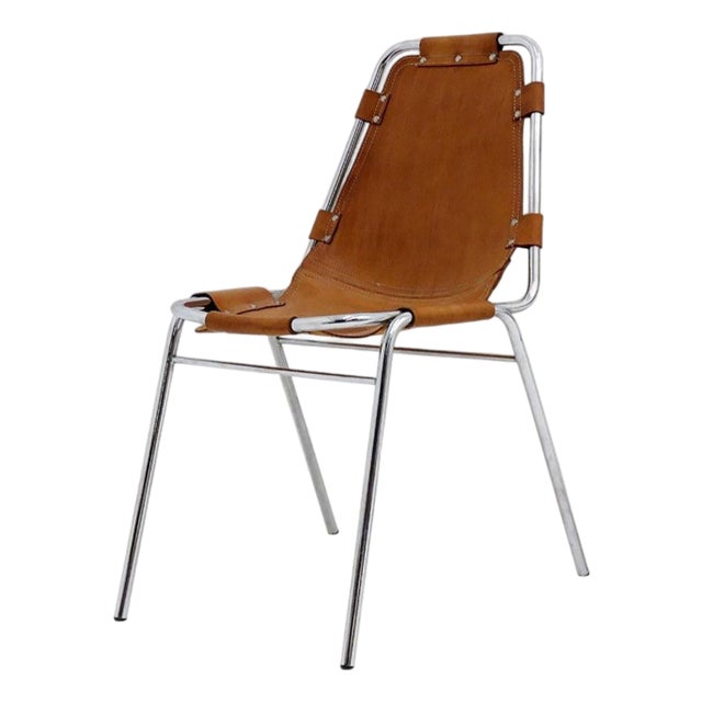 ‘Les Arcs’ Chairs Selected by Charlotte Perriand, 1960 For Sale