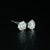 Contemporary 14k White Gold Diamond Stud Earrings - Gia Certified Natural Diamonds ~1.8ctw Excellent Cut, A Pair For Sale - Image 3 of 8