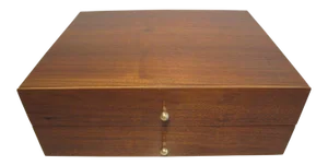 Arthur Umanoff Walnut Miniature Chest