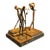 Frederick Cooper Golfer Lamp | Vintage Three Golfers Sculpture Mid-Century Modern Lighting For Sale