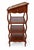 Baker Furniture McMillen Coll. Mahogany & Leather Bookstand Lectern Shelf Etagere For Sale In Atlanta - Image 6 of 7