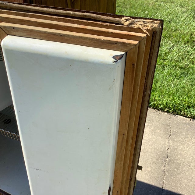 1930's Oak Icebox For Sale - Image 11 of 11