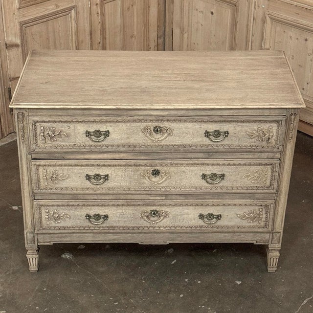 18th Century Liégeois Country French Louis XVI Stripped Commode For Sale - Image 15 of 18