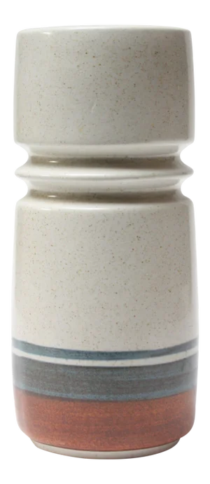 Mid Century Israeli Modern Large Stoneware Vase by Esther for Lapid