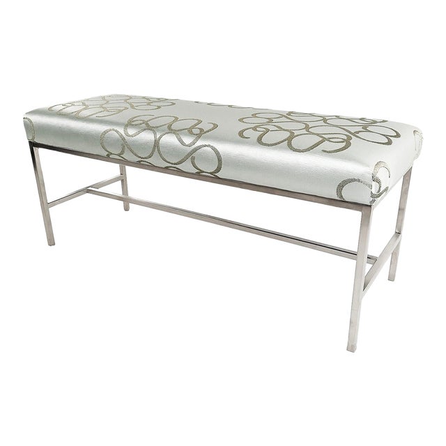 Mint Velvet Designers Guild Metal Bench For Sale