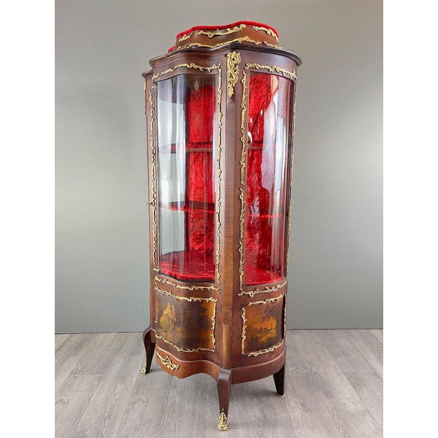19th Century Louis XV Style Display Cabinet For Sale - Image 12 of 13