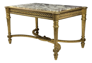 Louis XVI Style Marble Center Table
