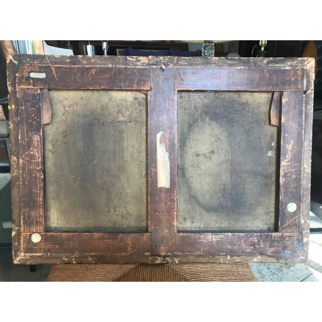 17th Century Early 17th Century French Landscape Painting For Sale - Image 5 of 6