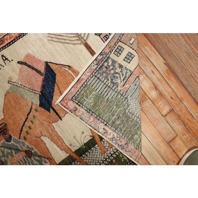 Zabihi Collection Turkish Anatolian Animal Caravan Camel Rug 1939 - 2'8" x 4'2" For Sale - Image 4 of 9