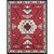 Tuscany Wool Red Area Rug, 8' 1'' X 9' 9'' For Sale - Image 4 of 4