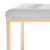 2020s Velvet Bench in Grey & Brass For Sale - Image 5 of 7