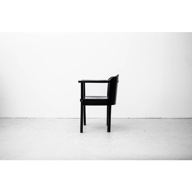 1910s Secessionist Armchair by Prof. Josef Hoffmann for Jacob & Josef Kohn For Sale - Image 5 of 18