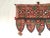 Boho Chic Indian Embroidered Mirror Valance For Sale - Image 3 of 7