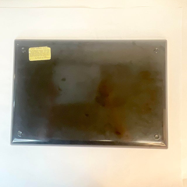 1970s Mid-Century African Safari Couroc Giraffe Tray For Sale - Image 9 of 10